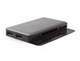 120899 Moshi 99MO027001 Moshi Cardette Ultra - Graphite USB hub og kortleser